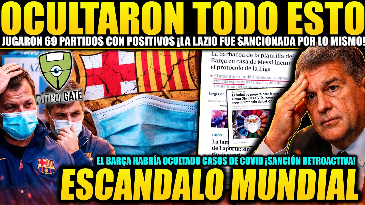 EXPONEN AL BARÇA COMETIENDO EL MAYOR ESCÁNDALO DEL DEPORTE ¡TODAS LAS PRUEBAS! SANCIÓN YA