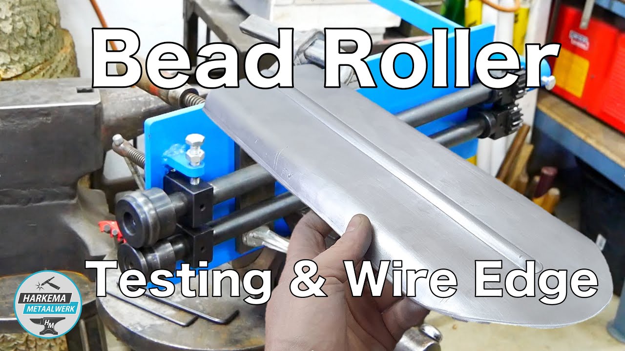 Shop Update and Bead Roller Testing with Wire Edge
