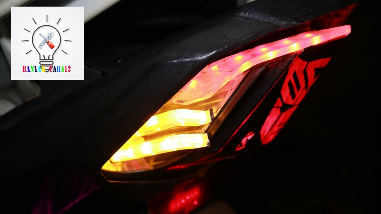 Cara Membuat Castum Lampu Sein Sendiri. Sign Lazy eyes.