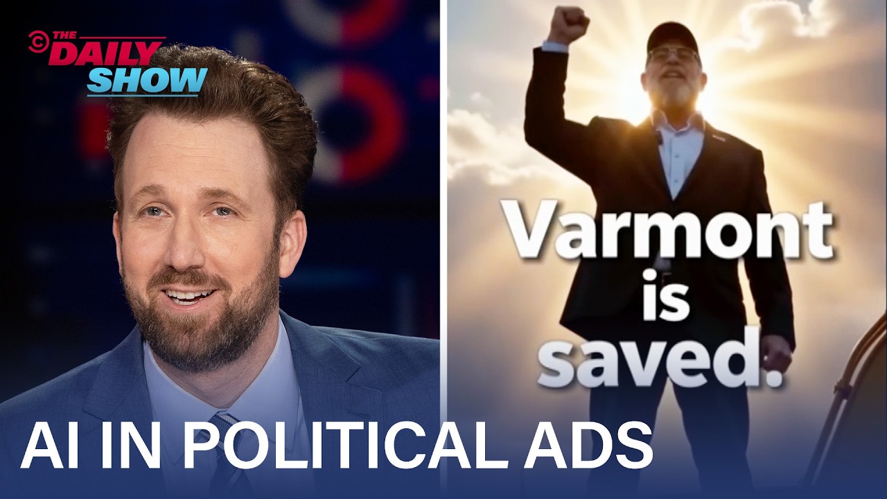 Midterm Anal-a-Zone: AI Deepfakes Run Wild in Political Ads | The Daily Show