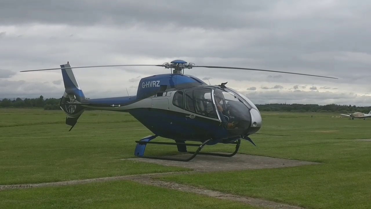 G-HVRZ H120 Colibri Engine Start and Takeoff