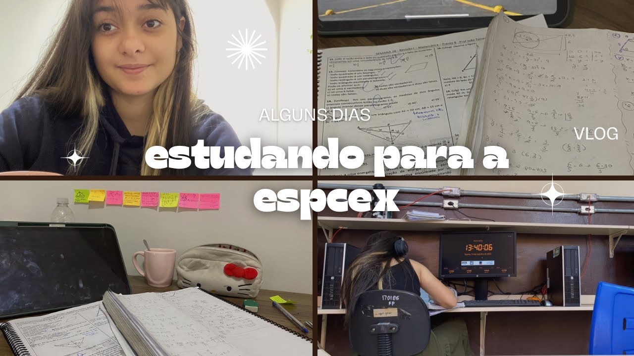  Vlog estudando para a EsPCEx