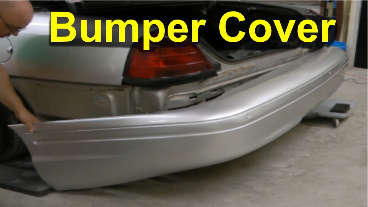 Ford Crown Vic rear bumper cover removal install