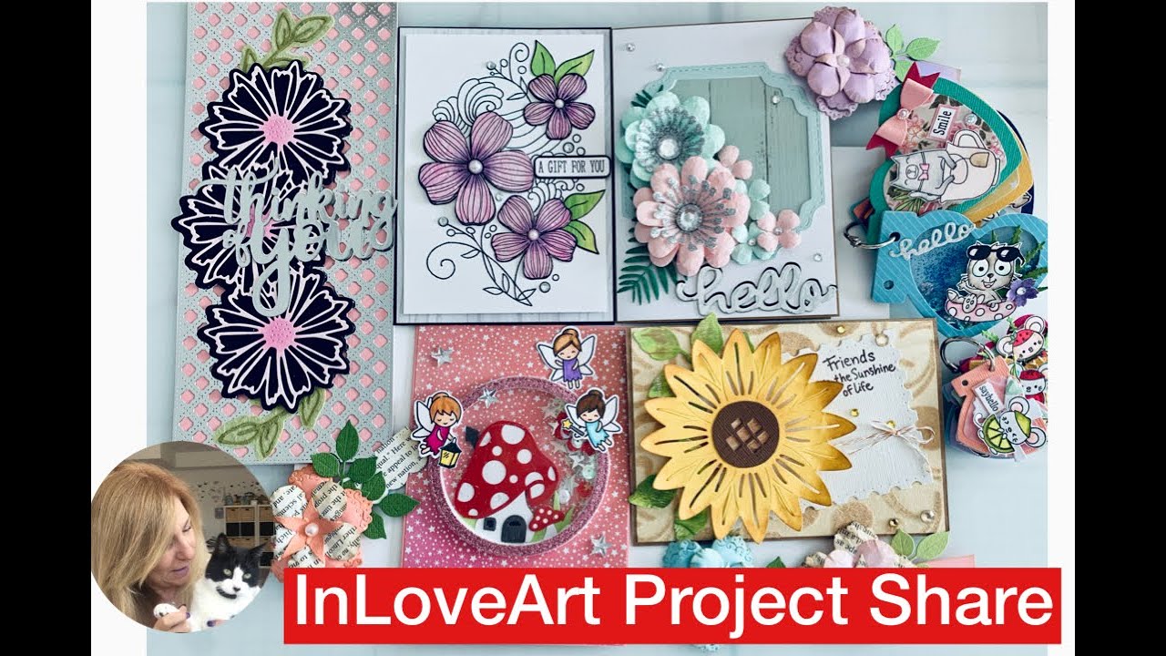 InLoveArt Shop Project Share // Handmade Cards