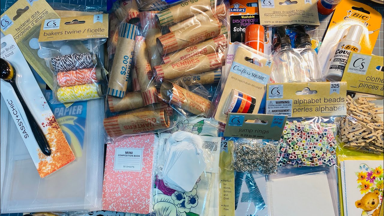 Dollar Tree Junk Journal Haul + Thrift Haul