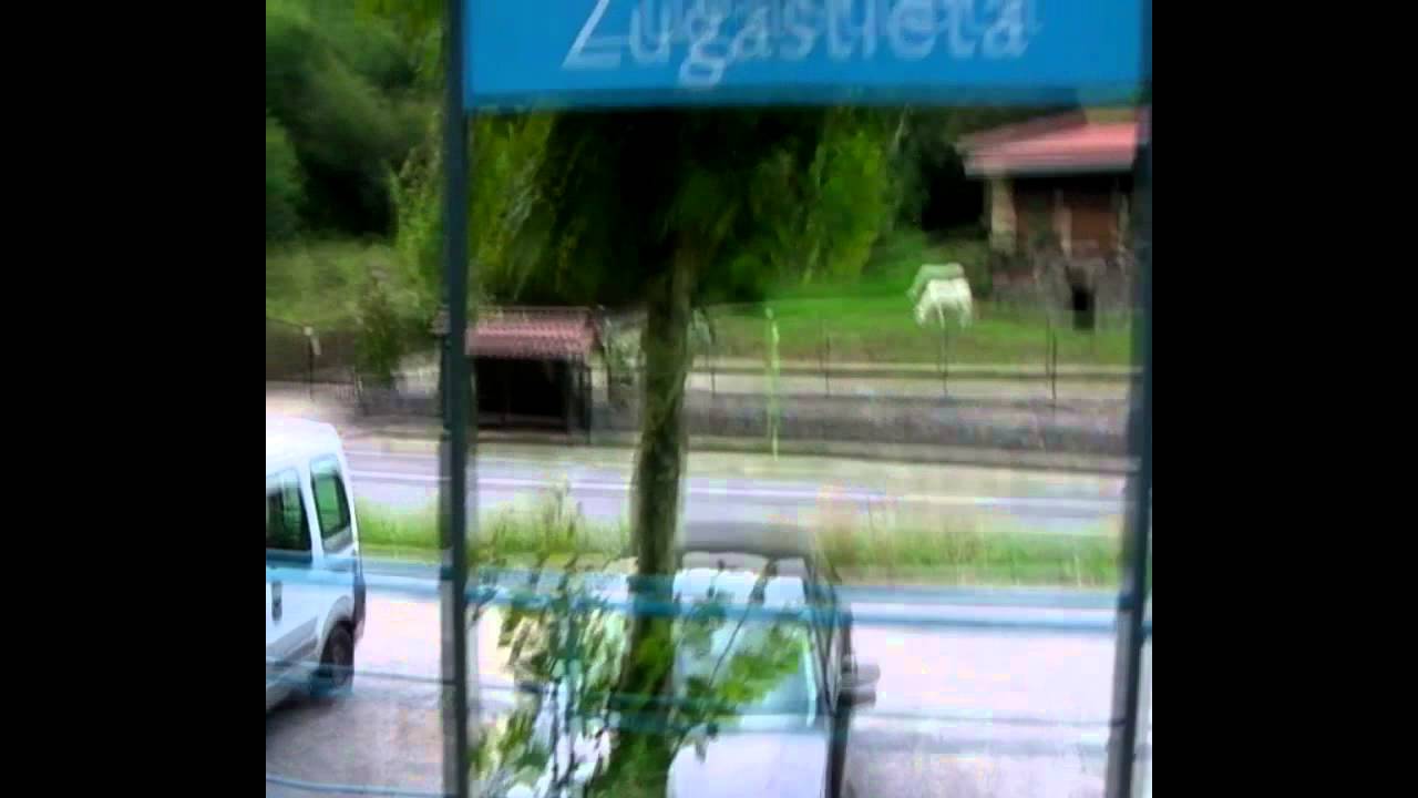 DESDE AMOREBIETA HASTA MUXIKA 12 MINUTOS (EUSKOTREN)