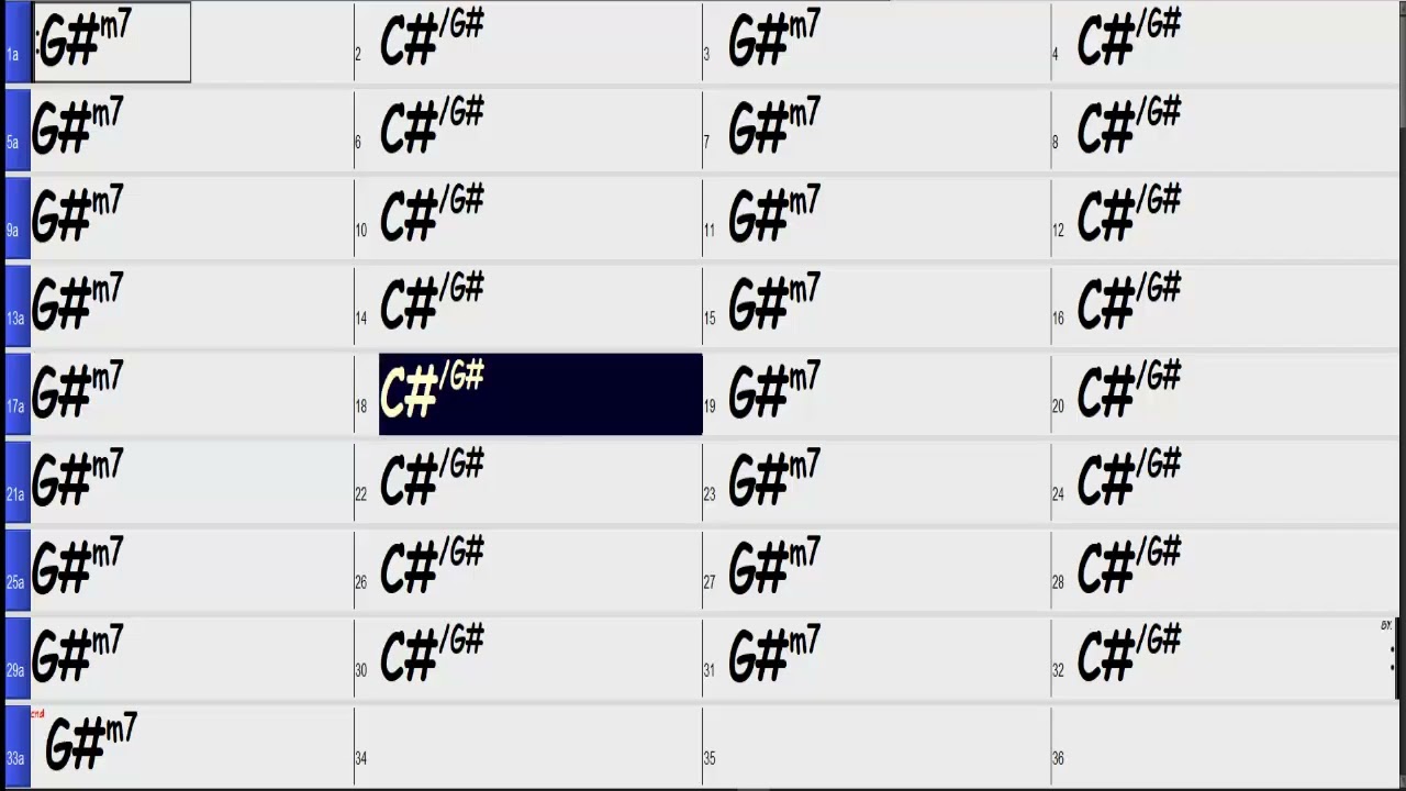 Backing Track con Bajo Pedal en G#m Dórico - por Jesús Amaya...