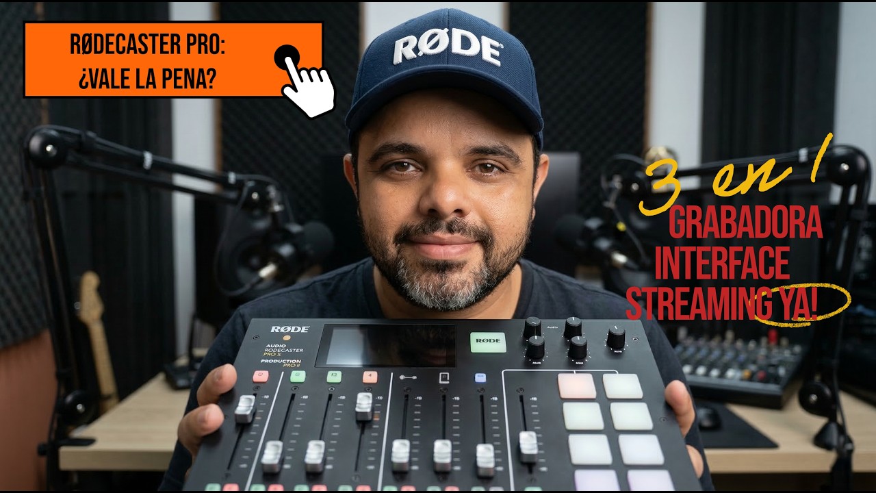 Cómo montar un ESTUDIO PROFESIONAL DE PODCAST con RØDECaster Pro