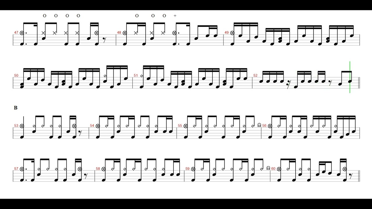 Alter Bridge- Metalingus | Drum Score, Drum Sheet Music