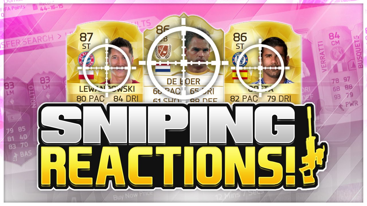 BEST OF 2015 | TOP SNIPING REACTIONS | SNIPING FAILS AND LIVE REACTIONS | FIFA 16 ULTIMATE TEAM