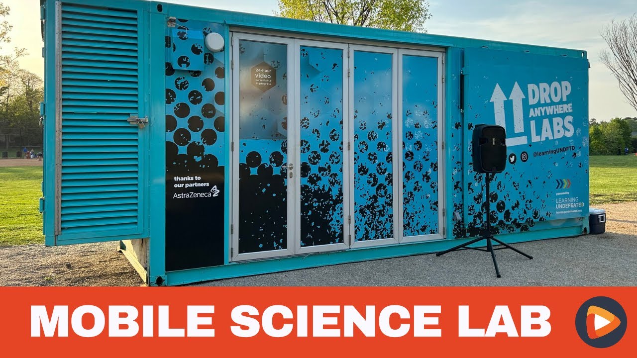 Students Explore Mobile Science Lab at Gaithersburg Middle School