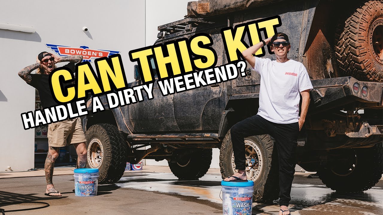 4WD Cleaning Made Easy | The Weekend Warrior Recovery Kit x TJ & Mac!