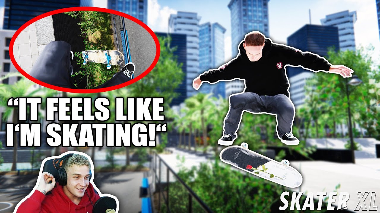 First Person Skating in Skater XL is AMAZING... and terrible | Skater XL