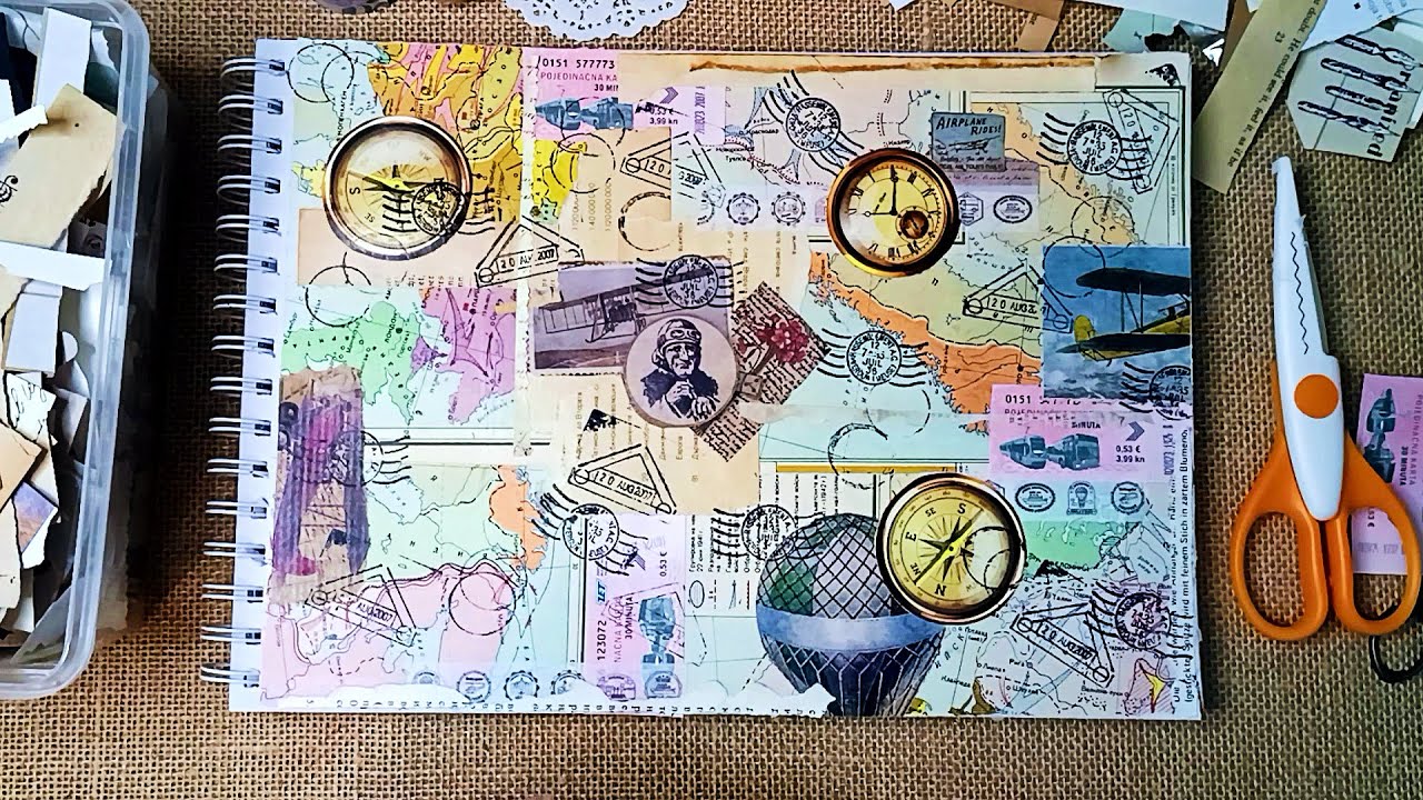 craft-along with me for masterboard to ephemera | no talking | no music | no speed up