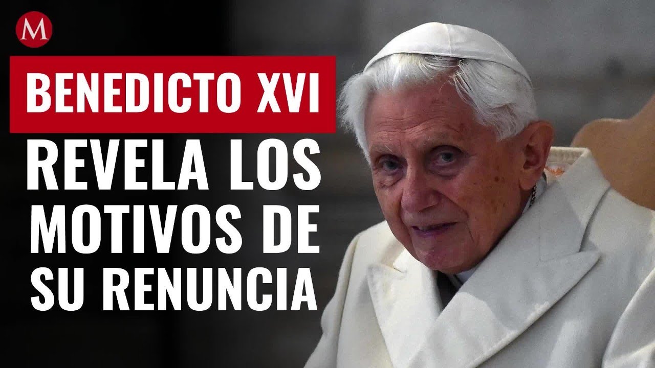 Benedicto XVI revela los motivos de su renuncia como Papa en el Vaticano
