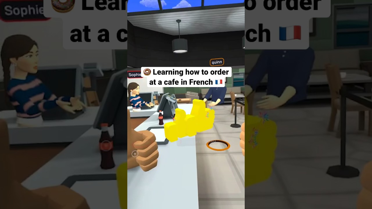 Using VR to practice real life language skills. #languagelearning #virtualreality #immerseVR