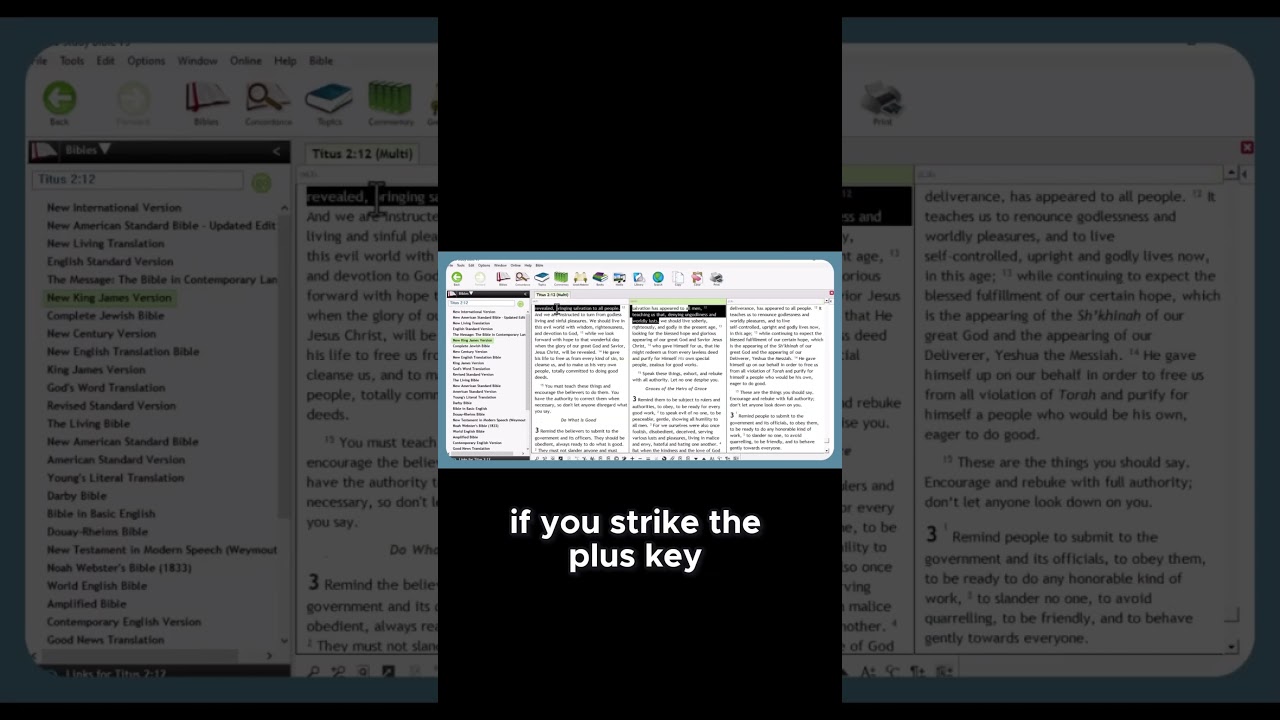 Compare Bible Versions Side by Side  See How 