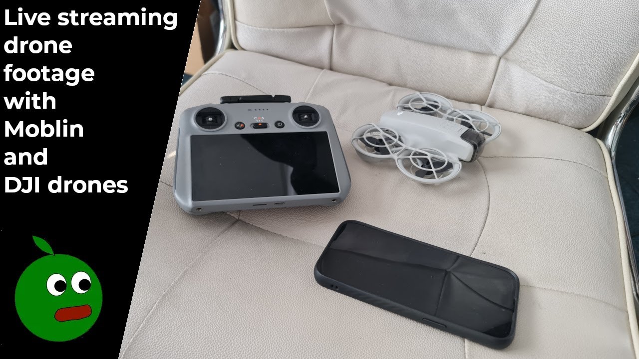 Прямая трансляция полетов дронов Moblin и DJI — Учебное пособие по Moblin