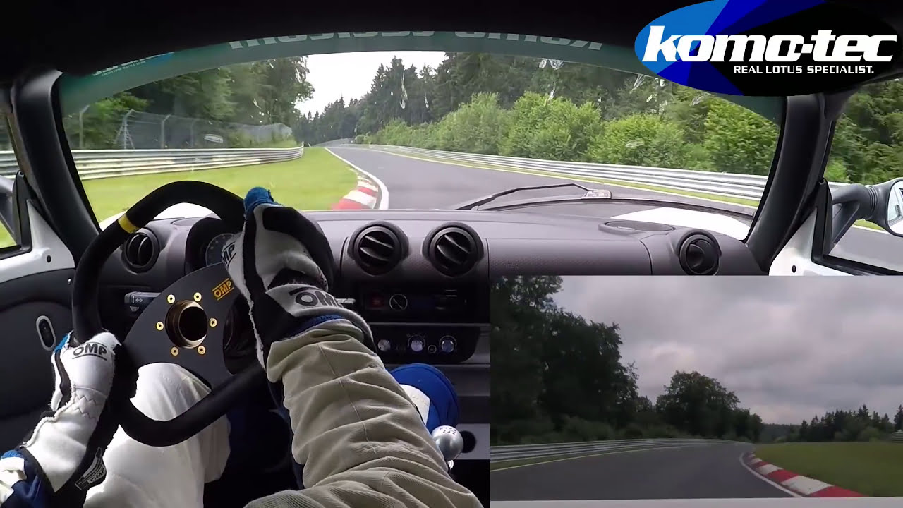 Komo-Tec Lotus EXIGE EX460 Nordschleife Full Lap #under8#