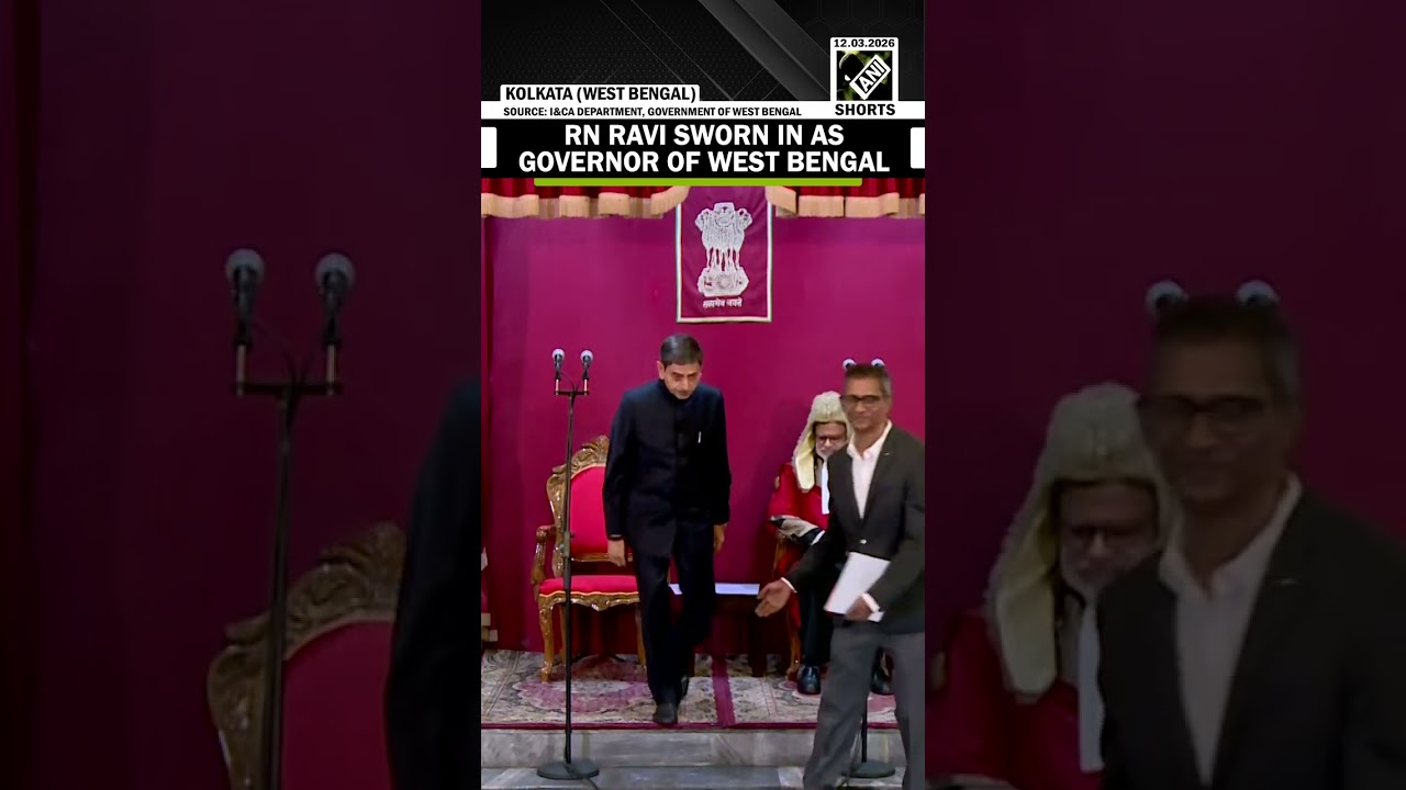 RN Ravi takes oath as West Bengal Governor in formal ceremony in Kolkata