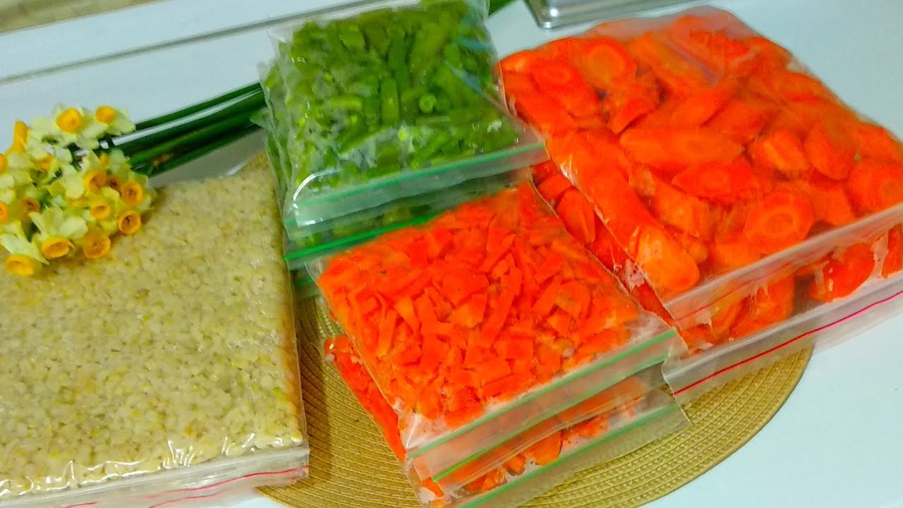 راهنمای خانه تکانی ۴؛ آماده کردن سبزیجات و حبوبات فریزری به روش بلانچ کردن سبزیجات | بانوی با سلیقه