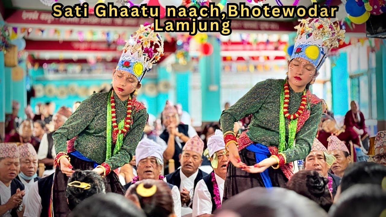 Sati(Kusunda)Ghatu Naach ✨गुरुङ जातिको पुरानो संस्कार 📍Bhotewodar,Lamjung #gurungculture #daillyvlog