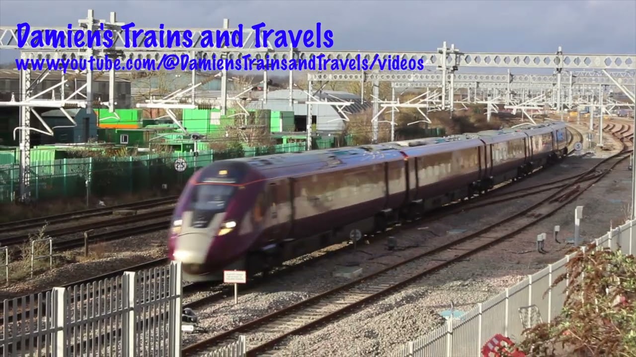 Class 810 Aurora No. 810006 Passing Wellingborough Neilson’s Sidings, 11th February 2026