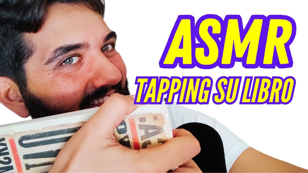 ASMR Ita | Ti rilasso in 10 minuti con il TAPPING su LIBRO | ASMR Tapping | Intense Whispering