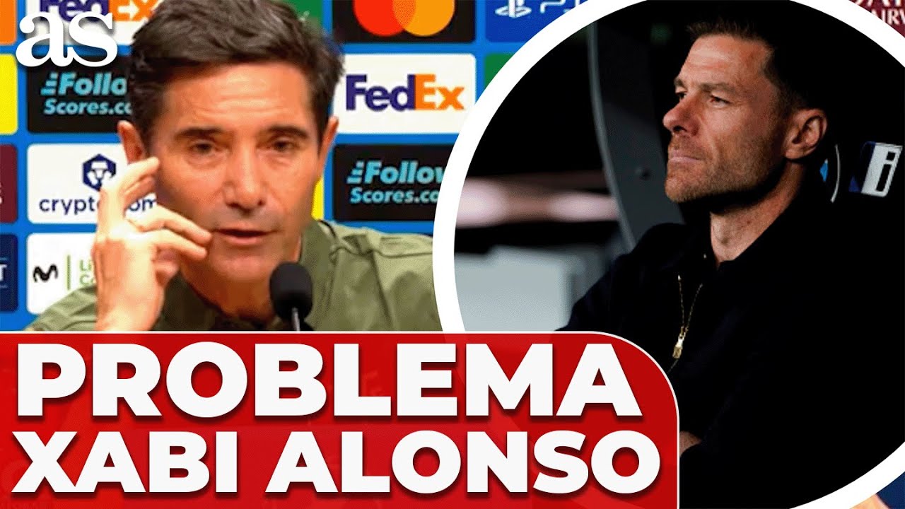 La GENIAL REFLEXIÓN de MARCELINO sobre el problema de XABI ALONSO en el REAL MADRID
