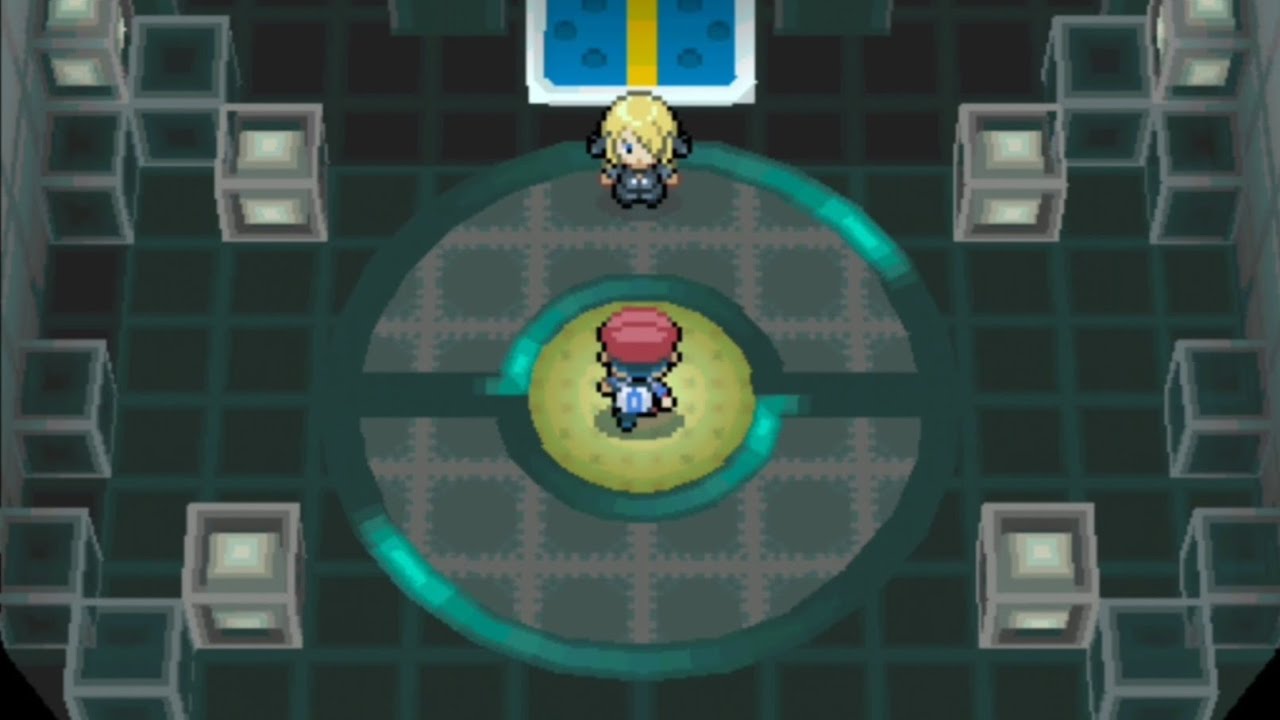battle against sinnoh champion cynthia (pokemon platinum)