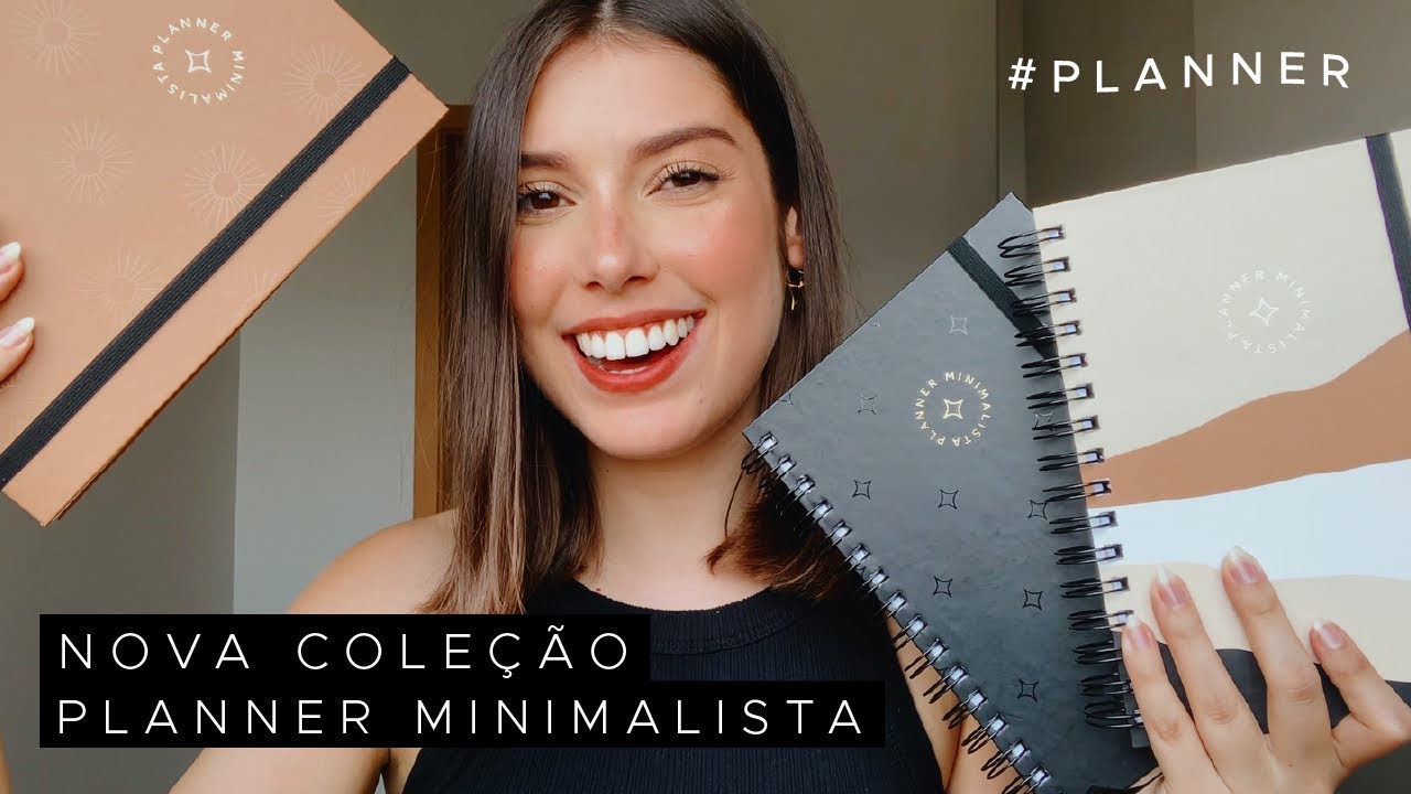 TOUR PELO MEU PLANNER MINIMALISTA | NOVA COLEÇÃO