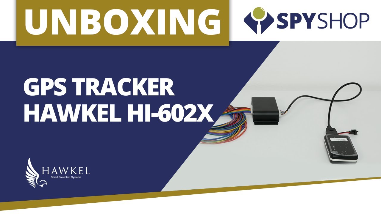 UNBOXING - Kit control auto pentru GPS Tracker Hawkel HI-602X