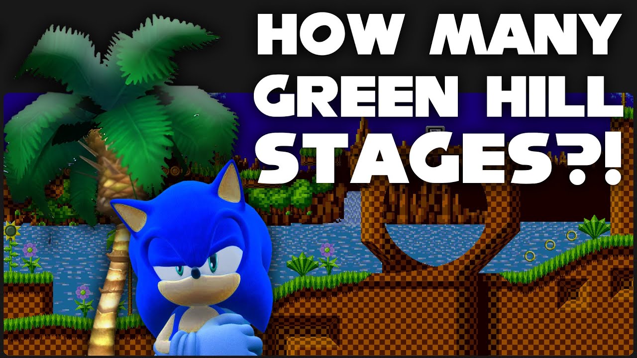 Все версии Green Hill Zone от Sonic the Hedgehog РЕЙТИНГОВЫЕ