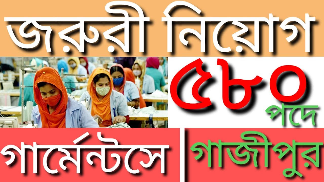 আজকের নতুন নিয়োগ বিজ্ঞপ্তি