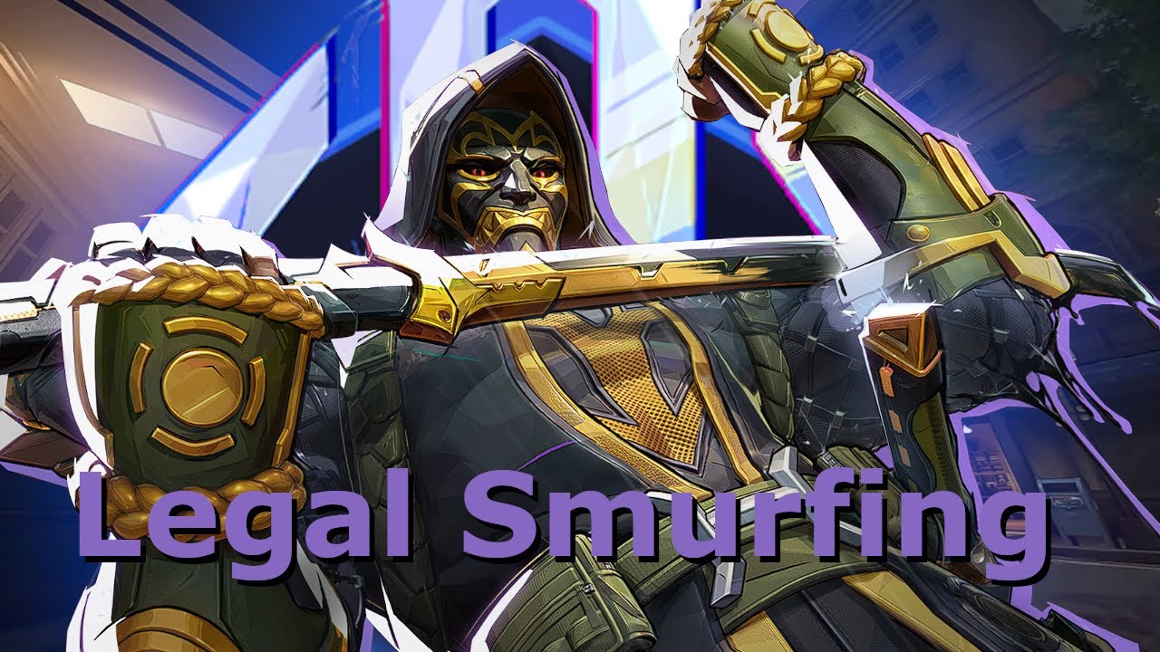 Legally Smurfing As Hawkeye