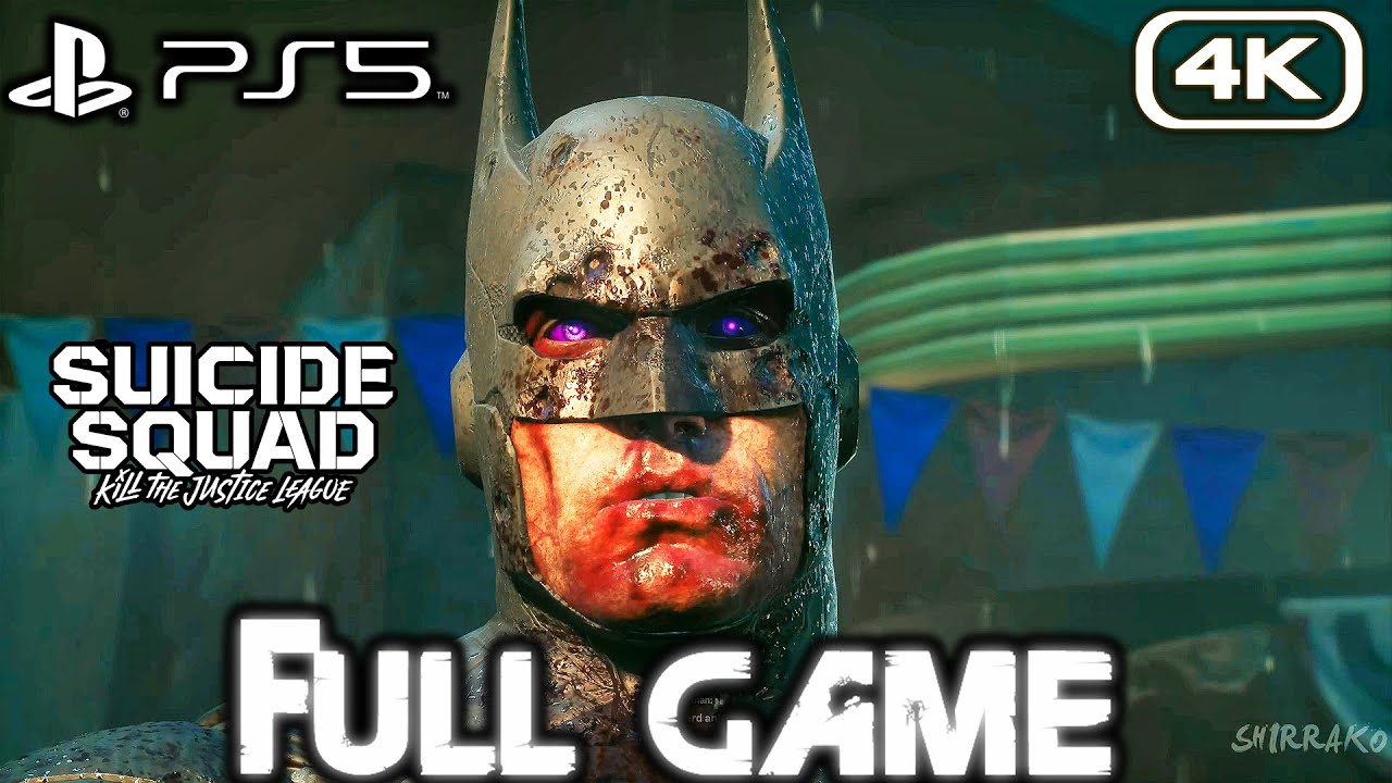 SUICIDE SQUAD KILL THE JUSTICE LEAGUE Gameplay Walkthrough FULL GAME (4K 60FPS) No Commentary