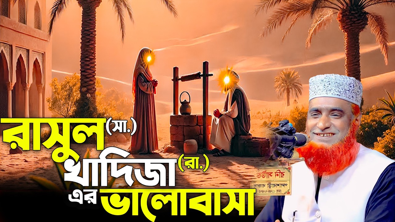 হযরত মুহাম্মদ (সা.) এবং খাদিজা (রা.) এর প্রেমের গল্প । মাওলানা বজলুর রশিদ মিয়া Bazlur Rashid Miya
