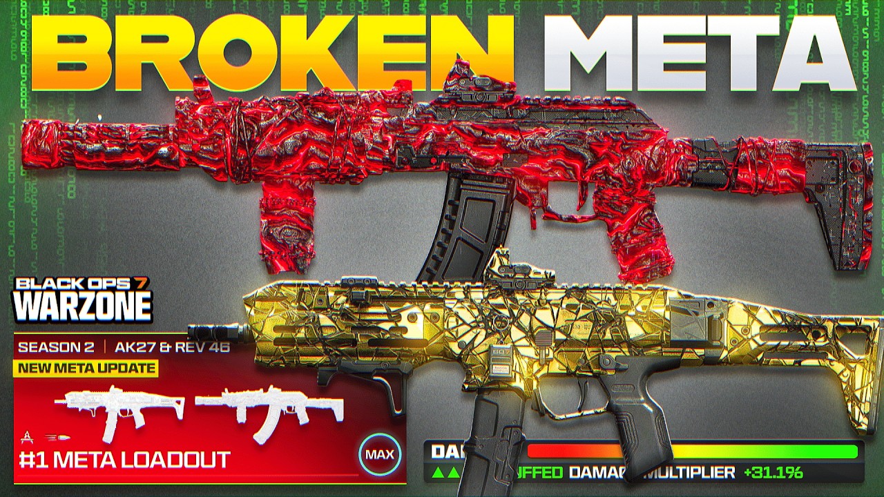 the #1 *BROKEN* WARZONE BO7 META LOADOUT after UPDATE! (Best COD WZ Meta Loadout)