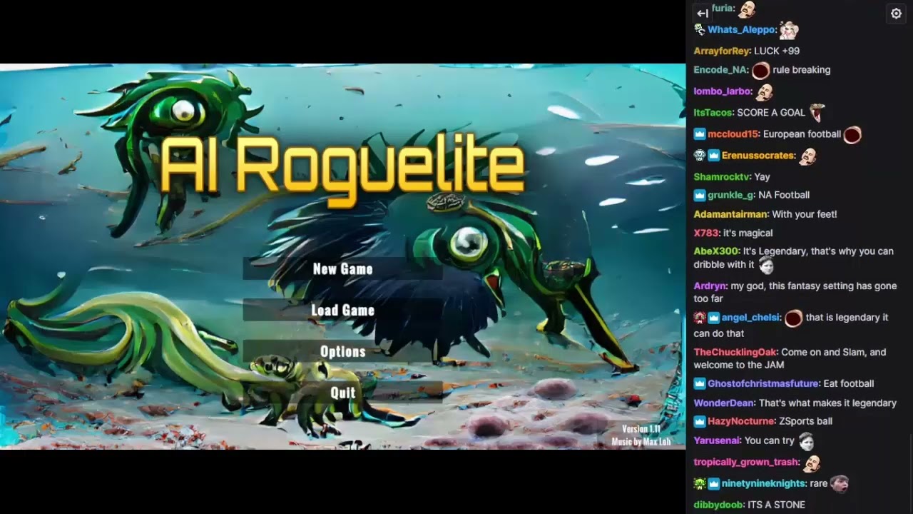 [Vinesauce] Vinny - AI Roguelite [WITH CHAT]