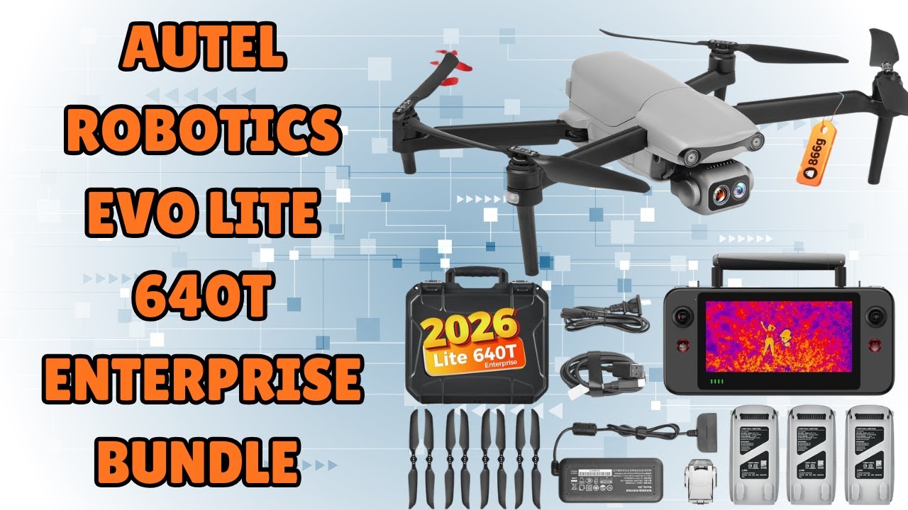Autel Robotics EVO Lite 640T Enterprise – Next-Level Thermal Inspection Tech – REVIEW
