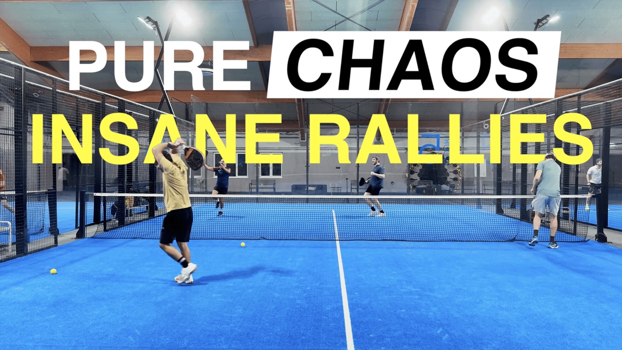 Pure Chaos on the Court 🎾 | Insane Rallies & Net-Cord Drama (No Mic This Time) | Intermediate level