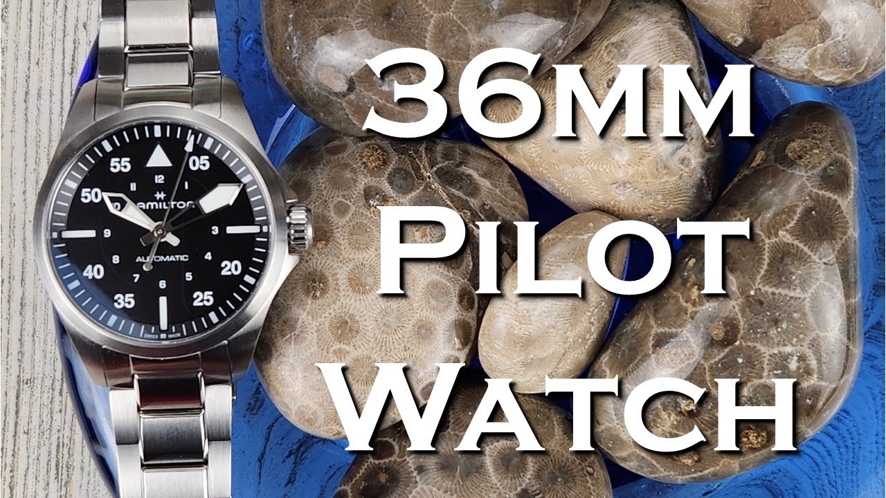 Часы Hamilton Khaki Aviation Pilot Auto 36 мм h76215130