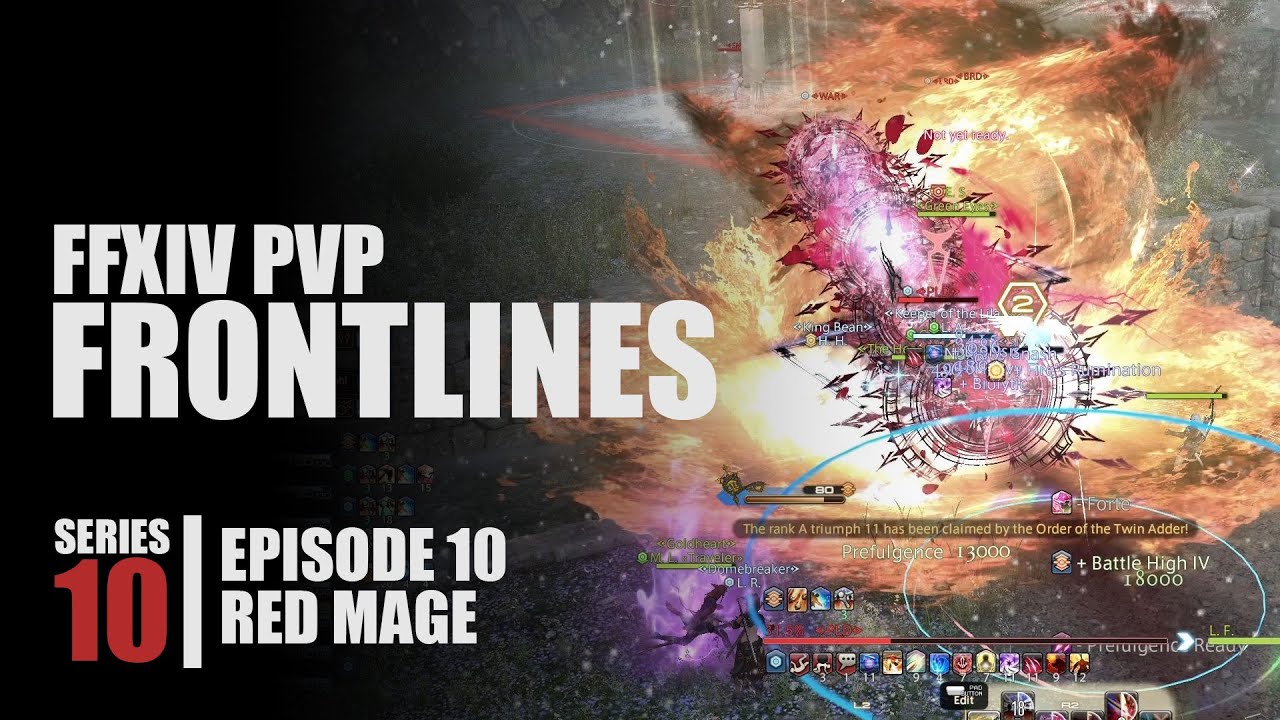 Embolden, Dash, and Melee | FFXIV PVP Series 10 | Frontlines 10