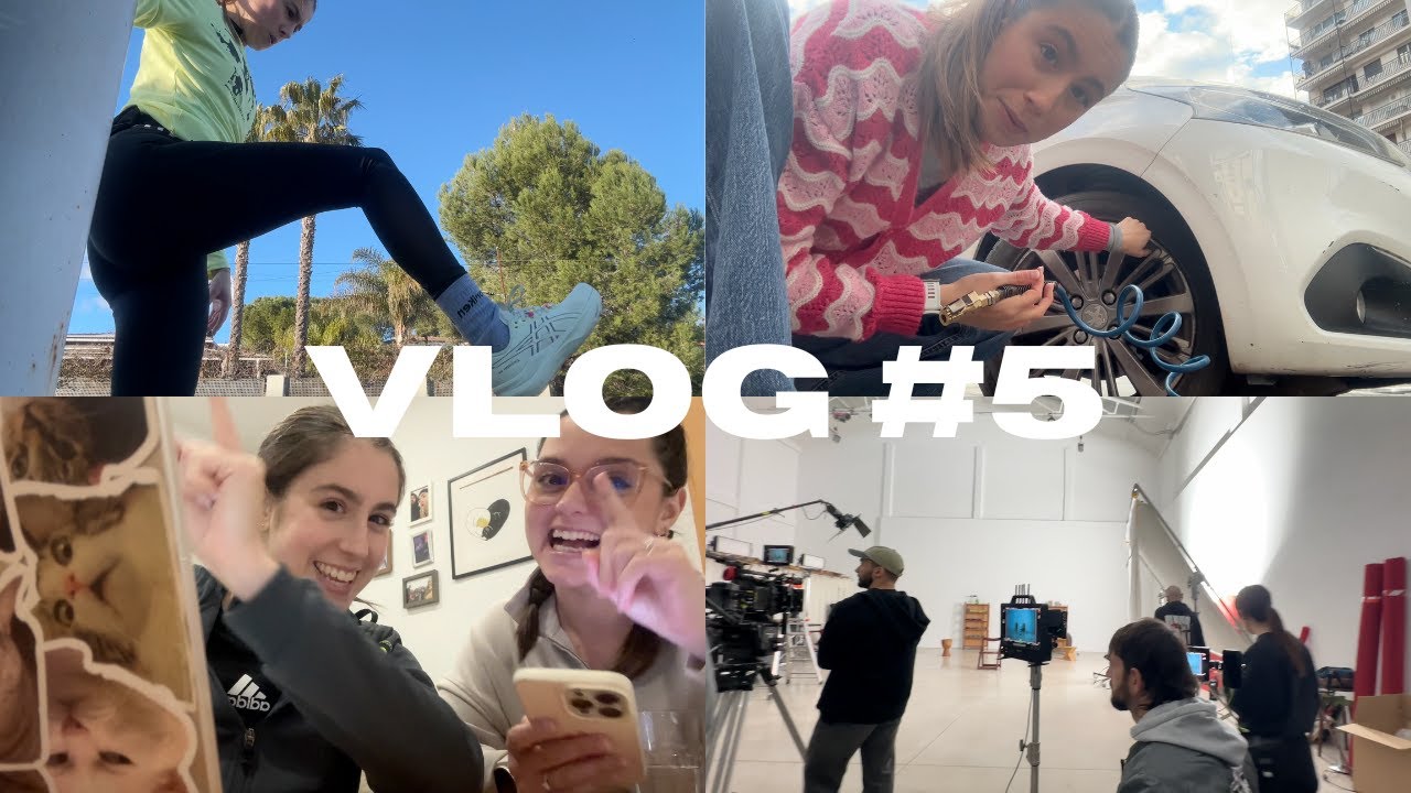 Semana de grabación=caos | Vlog#5: detrás de cámara, entrenamientos, nacimiento de un nuevo proyecto