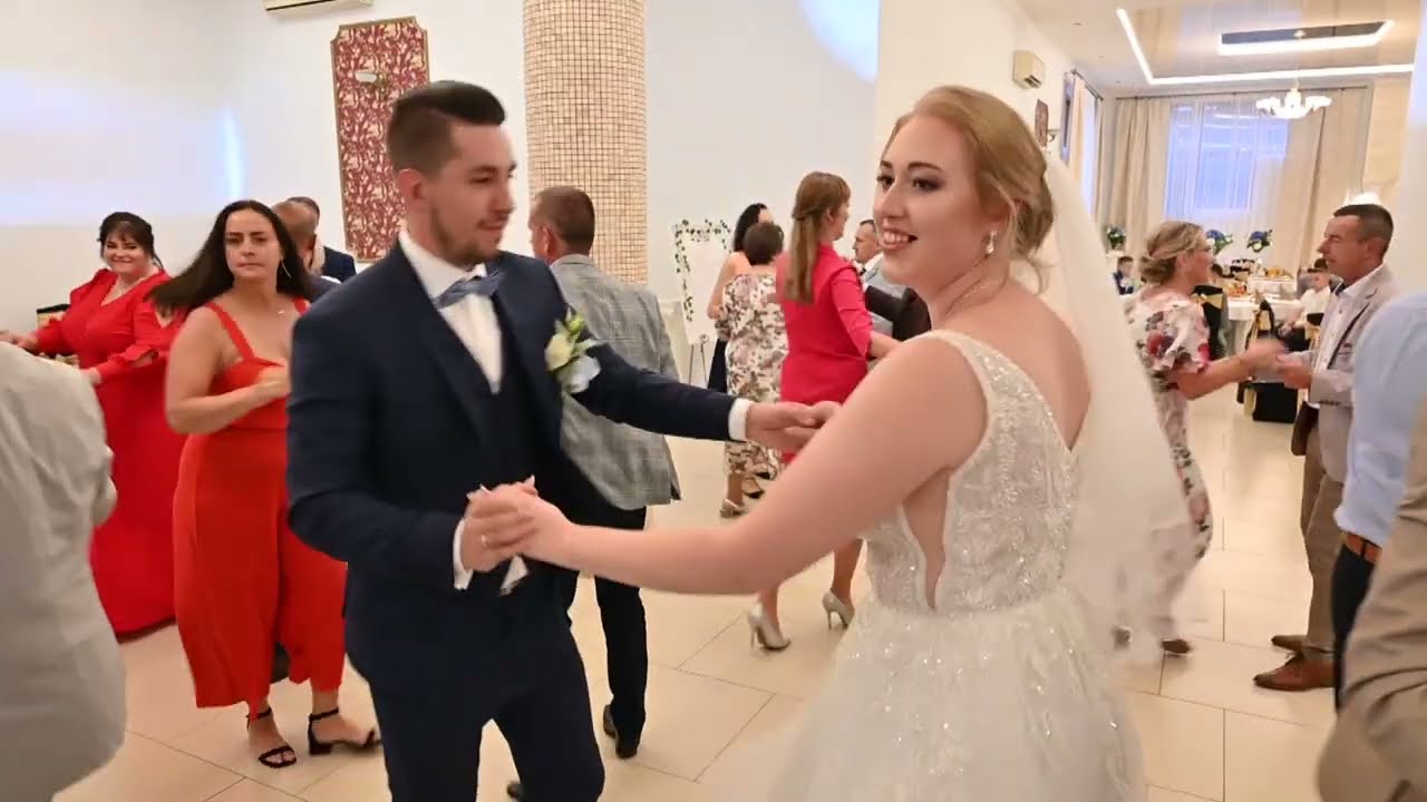 Będzie długa noc -  wesele  Klaudii i  Adama (sala Glamur w  Słupnie 2023r)