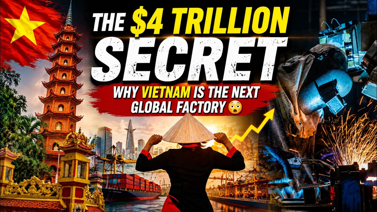 The $4 Trillion Shift 😳 | Why Vietnam Is Becoming the World&rsquo;s Next Factory