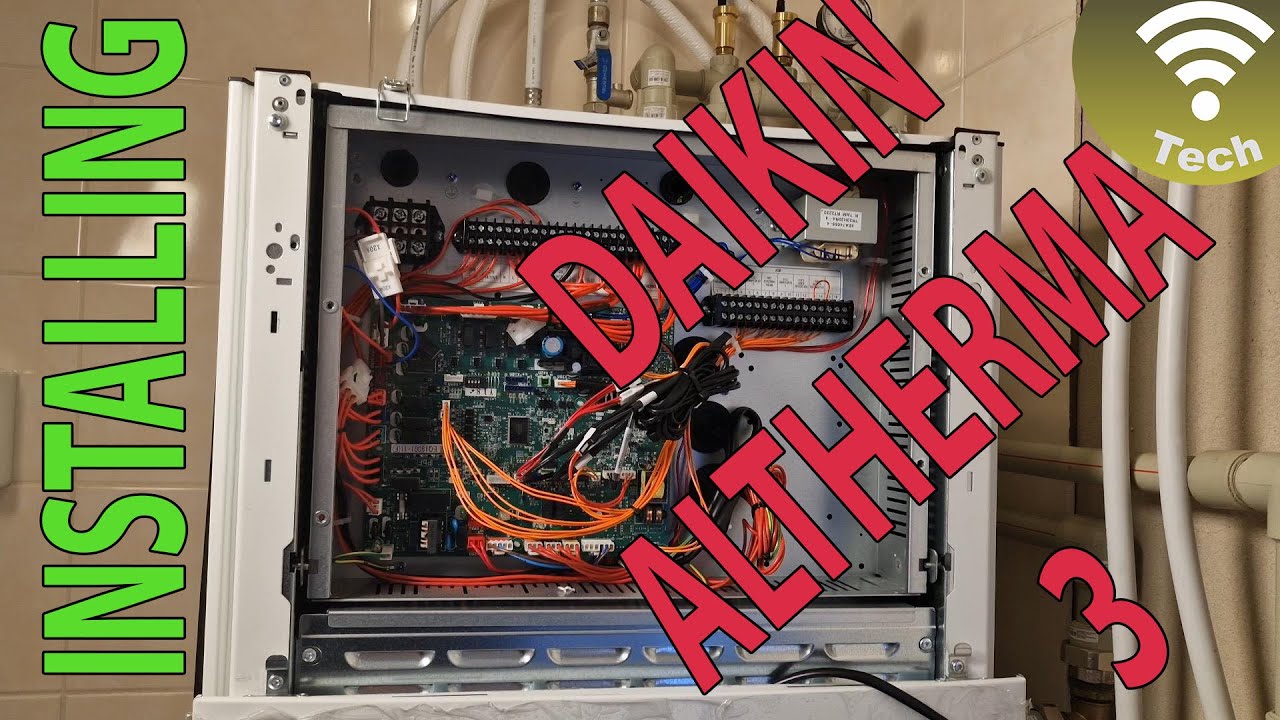 Installing Daikin Altherma 3