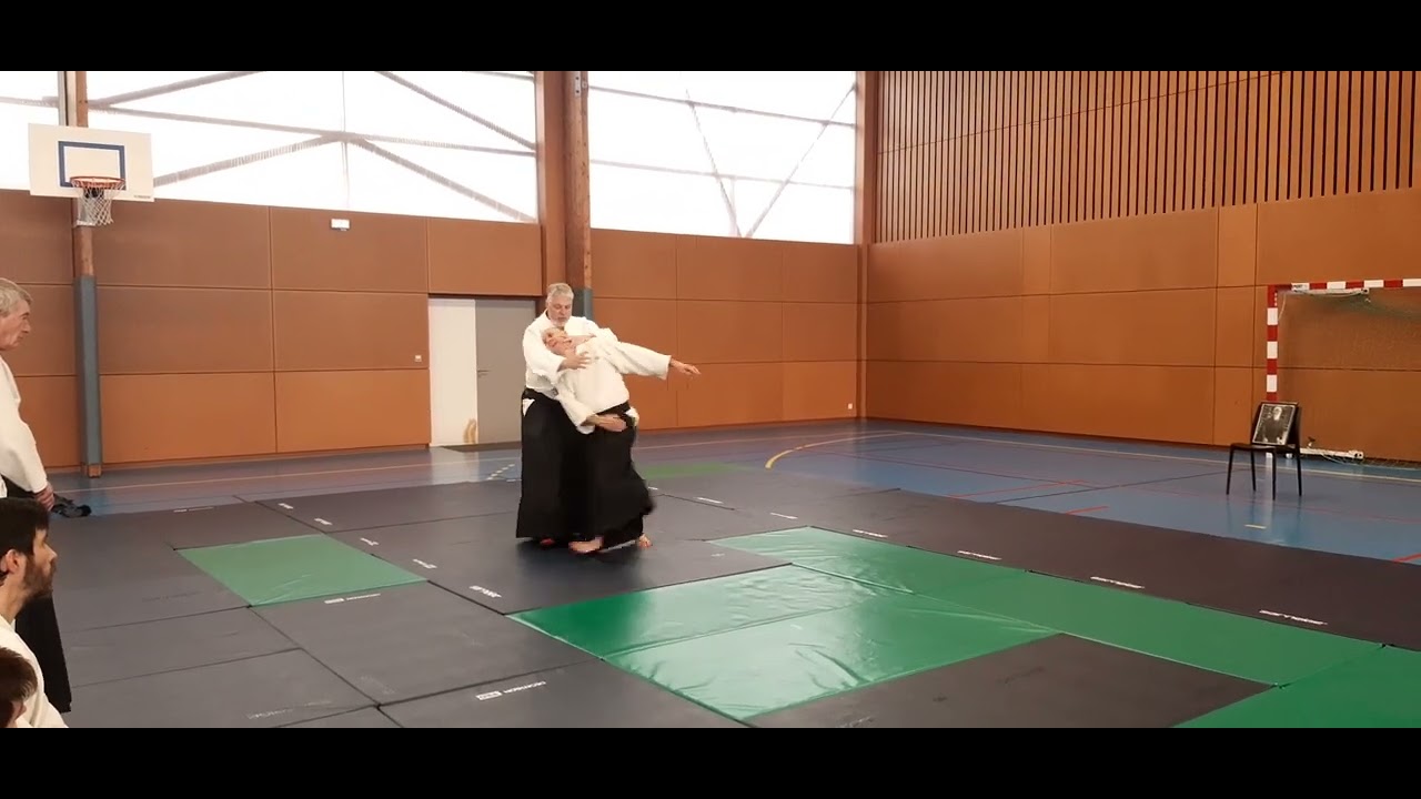 Yokomen uchi irimi nage s'étirer