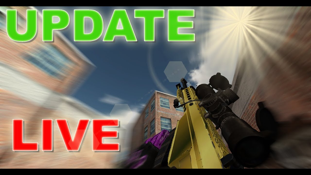 BULLET FORCE GOT AN UPDATE???!!! YIPPEEE | Going over update live and yapping)