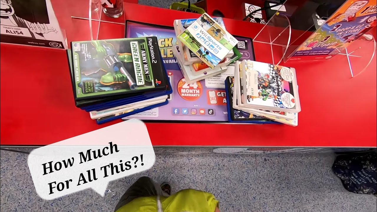 Trading in CHEAP Charity Shop Finds @ CeX - Did They Make Good Profit?!
